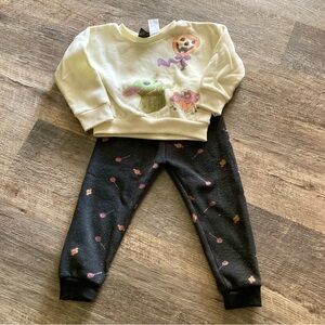 Grogu / Baby Yoda 3T Girls outfit